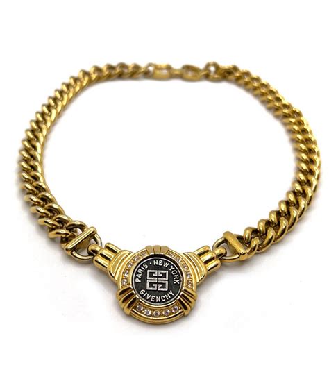 vintage givenchy medallion necklace|Givenchy Necklaces .